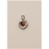 Image 1 : Dazzling 2.13ct. Natural Fancy Orange Brown  Heart Shaped Brilliant Cut Diamond with  G.I.A. Certifi