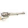 Image 6 : Colt U.S. Cavalry Model SAA revolver, .45  caliber, 7.5” barrel, nickel finish, ivory  grips, S/N 49