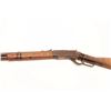Image 8 : Winchester 1873 carbine in 44-40 caliber, S/N  144703. Tacked and as found with period  saddle scabb