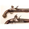 Image 1 : European made for trade to Middle East  blunderbuss flintlock pistols with fine gold  damascened dec
