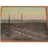 Image 1 : Original Joe Beeler oil on canvas entitled,  “The Homestead Road”. The ranch Joe lived and  worked o