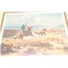 Image 4 : “Horse Wranglers” by Olaf Weighorst, #94 of  550; approximately 27” x 29”.     From the  estate of E