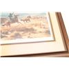 Image 5 : “Horse Wranglers” by Olaf Weighorst, #94 of  550; approximately 27” x 29”.     From the  estate of E