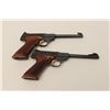 Image 3 : Finely presentation hardwood double cased set  of 2 Browning Challenger Model  semi-automatic pistol