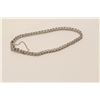 Image 1 : One tennis bracelet in 14 k white gold set  with approx 3ct of fine quality full cut  diamonds. EST.