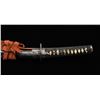 Image 16 : Koto period wakasashi (Medium sword) unsigned  with full and fancy traditional mountings.  18” blade