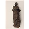 Image 4 : Cast metal sculpture of robed Indian. Est.:  $150-$300