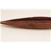 Image 5 : Old hand carved wood canoe in ethnic style;  possibly New Guinea; 75 years old or older.        Est.