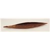 Image 7 : Old hand carved wood canoe in ethnic style;  possibly New Guinea; 75 years old or older.        Est.