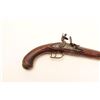 Image 1 : Carlsbad or Southern German flintlock pistol  circa late 18th century with cast and  engraved brass 