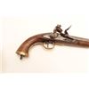Image 1 : 19th century Belgium flintlock pistol with  brass mounts. Measures 16” overall and  approximately .6