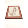 Image 3 : Signed print Beitina Steinke, approximately  30” x 24”.  From the estate of Elmer E.  Taylor.     Es