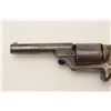 Image 1 : Moore teat fire spur trigger revolver, .30  caliber, brass frame, engraved, wood grips,  S/N 2966 in