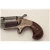 Image 2 : Moore teat fire spur trigger revolver, .30  caliber, brass frame, engraved, wood grips,  S/N 2966 in