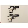 Image 2 : Custom double cased set of Iver Johnson Pony  Model semi-automatic pistols, .380 caliber,  3.25” bar