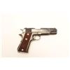 Image 1 : Spanish Llama semi-automatic pistol, .38  Super caliber, 5” barrel, blued finish,  checkered wood me