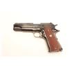 Image 1 : Spanish Llama semi-automatic pistol, .38  Super caliber, 5” barrel, blued finish,  checkered wood me