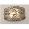 Image 4 : Vintage Western Style Buckle Award for 100  Mile One Day Western States Trail Ride.  Marked Irvine a
