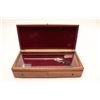 Image 8 : Colt “Ned Buntline” single action revolver,  nickel plated, hard rubber grips and in box  with displ
