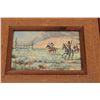 Image 1 : Oil on canvas signed Gordon G. Pond (Winslow,  AZ); inscribed as gift to Elmer E. Taylor  (1982); ap