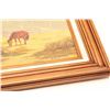 Image 1 : Original oil oil board entitled “The  Pasture”, signed Llyod J. Mitchell, known  Southern Calif. art