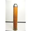 Image 1 : U.S. Navy wooden dummy shell, for a MK2, 8”   cannon used for training gun crews (ca.   1944); appro