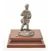 Image 2 : Pewter sculpture by Fran Barnum and issued by  Chilmark Collectors Society entitled “Johnny  Shiloh”