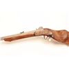 Image 2 : Vintage Italian Schuetzen percussion rifle  marked P.Bondini, approximately .45 caliber  with a 32” 