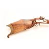 Image 5 : Vintage Italian Schuetzen percussion rifle  marked P.Bondini, approximately .45 caliber  with a 32” 