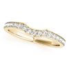 Image 5 : 1.83 CTW Certified VS/SI Diamond Solitaire 2Pc Wedding Set 14K Yellow Gold - REF-400M9F - 31642