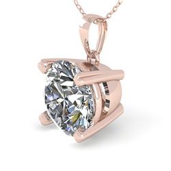 1.50 CTW VS/SI Diamond Designer Necklace 18K Rose Gold - REF-523N2Y - 32357