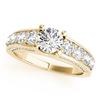 Image 1 : 3.05 CTW Certified VS/SI Diamond Solitaire Ring 18K Yellow Gold - REF-675R4K - 28142