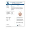 Image 2 : 0.70 CTW Certified VS/SI Diamond Necklace 14K Rose Gold - REF-88M2F - 11573