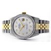 Image 2 : Rolex Ladies Two Tone 14K Gold/SS, Diamond Dial & Diamond Bezel, Saph Crystal - REF-363X3A