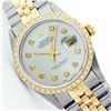 Image 1 : Rolex Ladies Two Tone 14K Gold/SS, Diamond Dial & Diamond Bezel, Saph Crystal - REF-363M3H