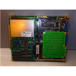 OKUMA E4809-045-091-E MAIN BOARD, E4809-436-033-A AND E0227-702-008 BOARDS