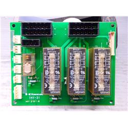 KAWASAKI 1HY-31 ROBOTICS RELAY BOARD