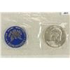 Image 1 : 1973-S  IKE SILVER DOLLAR UNCIRCULATED (BLUE PACK)