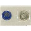 Image 2 : 1973-S  IKE SILVER DOLLAR UNCIRCULATED (BLUE PACK)