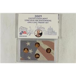 2009 US LINCOLN BICENTENNIAL 1 CENT PF SET