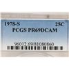 Image 3 : 1978-S WASHINGTON QUARTER PCGS PR69 DCAM