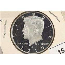 2010-S SILVER KENNEDY HALF DOLLAR PROOF