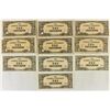 Image 1 : 10 PIECES OF WWII JAPANESE GOVERNMENT 10 CENTAVOS