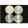 Image 2 : 1962,63,64 & 65 CANADA SILVER DOLLARS