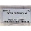 Image 3 : 1995-S ROOSEVELT DIME PCGS PR70 DCAM