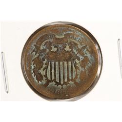 1864 US TWO CENT PIECE