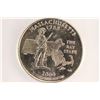 Image 1 : 2000-D MASSACHUSETTS QUARTER ICG SIGNATURE SERIES