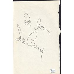 Sean Connery Signed Page