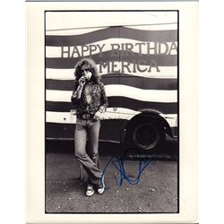Robert Plant Signed 8x10 Photo