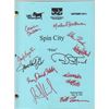 Image 1 : Spin City Cast Signed Shooting Script